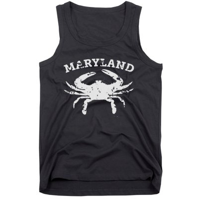 Vintage Maryland State Blue Crab Tank Top