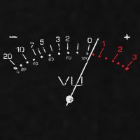 VU Meter Sound Engineer Hi Fi Analog Tee Ladies PosiCharge Tri-Blend Wicking Tank
