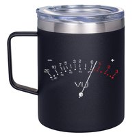 VU Meter Sound Engineer Hi Fi Analog Tee 12oz Stainless Steel Coffee Mug