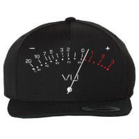 VU Meter Sound Engineer Hi Fi Analog Tee Wool Snapback Cap