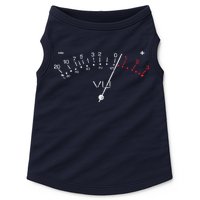 VU Meter Sound Engineer Hi Fi Analog Tee Doggie Tank
