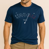 VU Meter Sound Engineer Hi Fi Analog Tee Performance Shirt