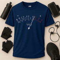 VU Meter Sound Engineer Hi Fi Analog Tee Performance Shirt