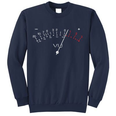 VU Meter Sound Engineer Hi Fi Analog Tee Sweatshirt