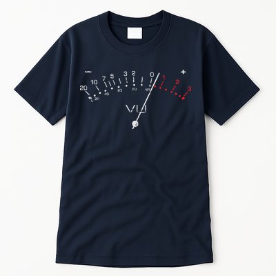 VU Meter Sound Engineer Hi Fi Analog Tee Tall T-Shirt