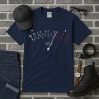 VU Meter Sound Engineer Hi Fi Analog Tee Tall T-Shirt