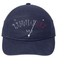 VU Meter Sound Engineer Hi Fi Analog Tee 7-Panel Snapback Hat