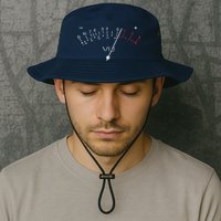 VU Meter Sound Engineer Hi Fi Analog Tee Bucket Hat
