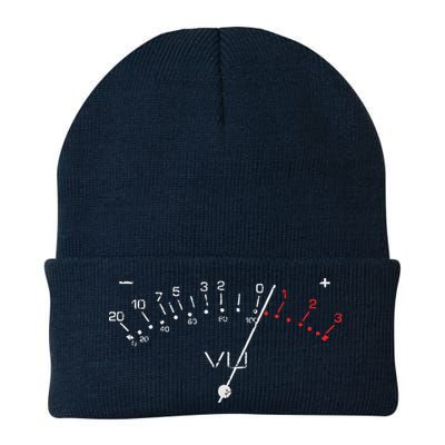 VU Meter Sound Engineer Hi Fi Analog Tee Beanie
