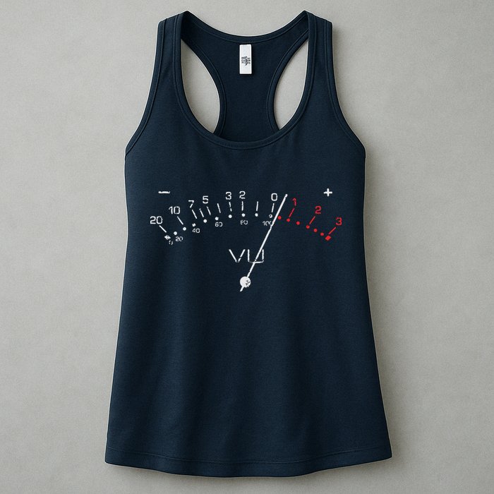 VU Meter Sound Engineer Hi Fi Analog Tee Womens Tank Top