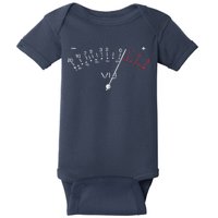 VU Meter Sound Engineer Hi Fi Analog Tee Baby Bodysuit