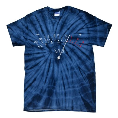 VU Meter Sound Engineer Hi Fi Analog Tee Tie-Dye T-Shirt