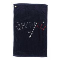 VU Meter Sound Engineer Hi Fi Analog Tee Golf Towel