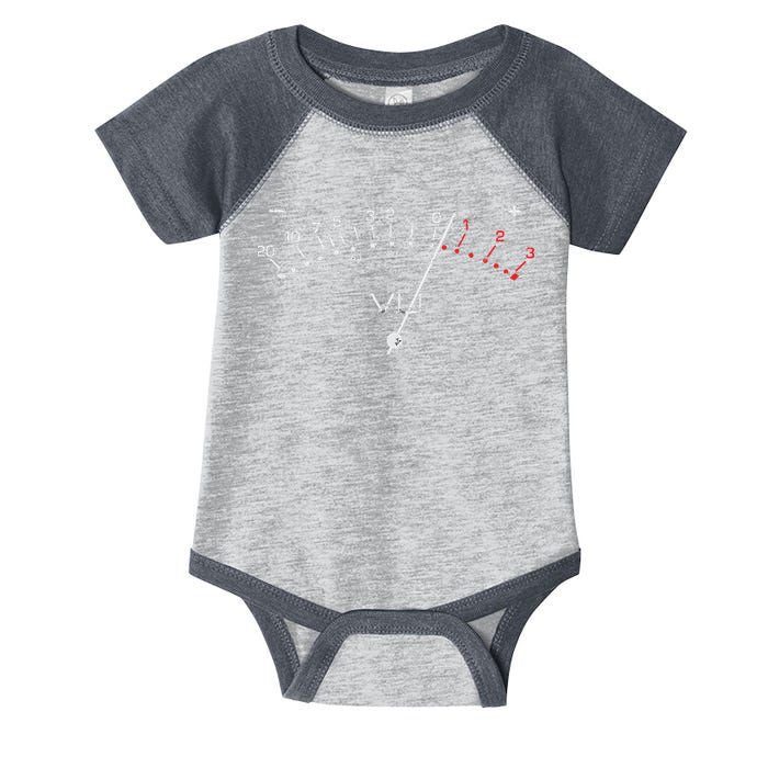 VU Meter Sound Engineer Hi Fi Analog Tee Infant Baby Jersey Bodysuit