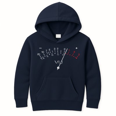 VU Meter Sound Engineer Hi Fi Analog Tee Kids Hoodie