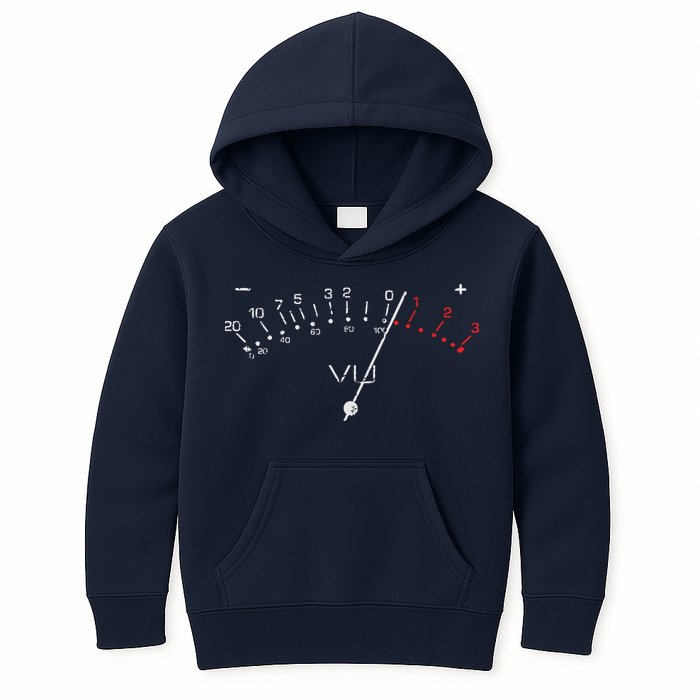 VU Meter Sound Engineer Hi Fi Analog Tee Kids Hoodie