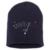 VU Meter Sound Engineer Hi Fi Analog Tee Short Acrylic Beanie