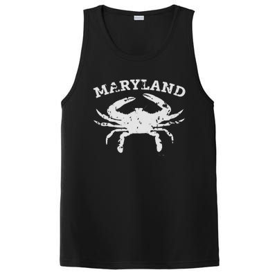 Vintage Maryland State Blue Crab PosiCharge Competitor Tank