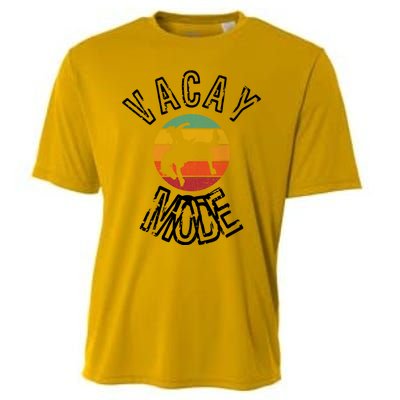 Vacay Mode Summer Rodeo Vacation Gift Cooling Performance Crew T-Shirt