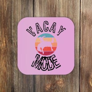 Vacay Mode Summer Rodeo Vacation Gift Coaster