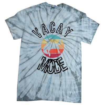 Vacay Mode Summer Rodeo Vacation Gift Tie-Dye T-Shirt