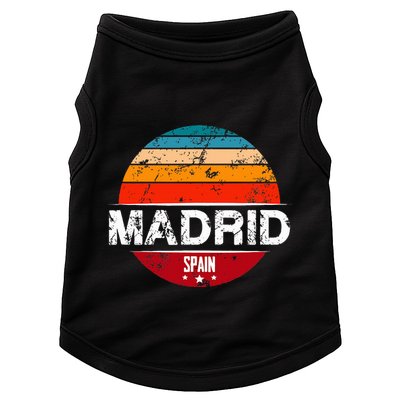 Vintage Madrid Spain Souvenir Doggie Tank