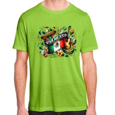 Viva Mexico September 16 Independence Of Mexico Gift Adult ChromaSoft Performance T-Shirt