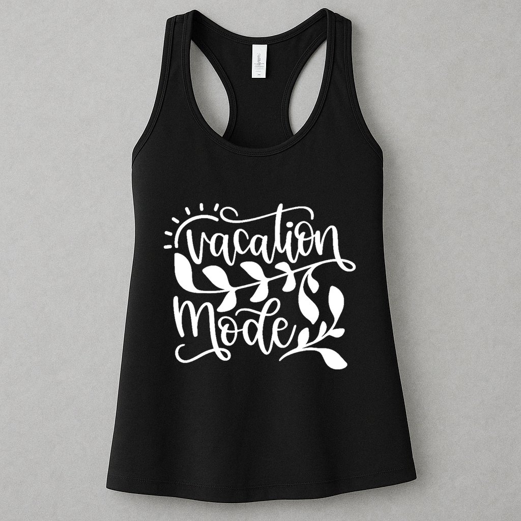 Vacation Mode Summer Break Womens Tank Top