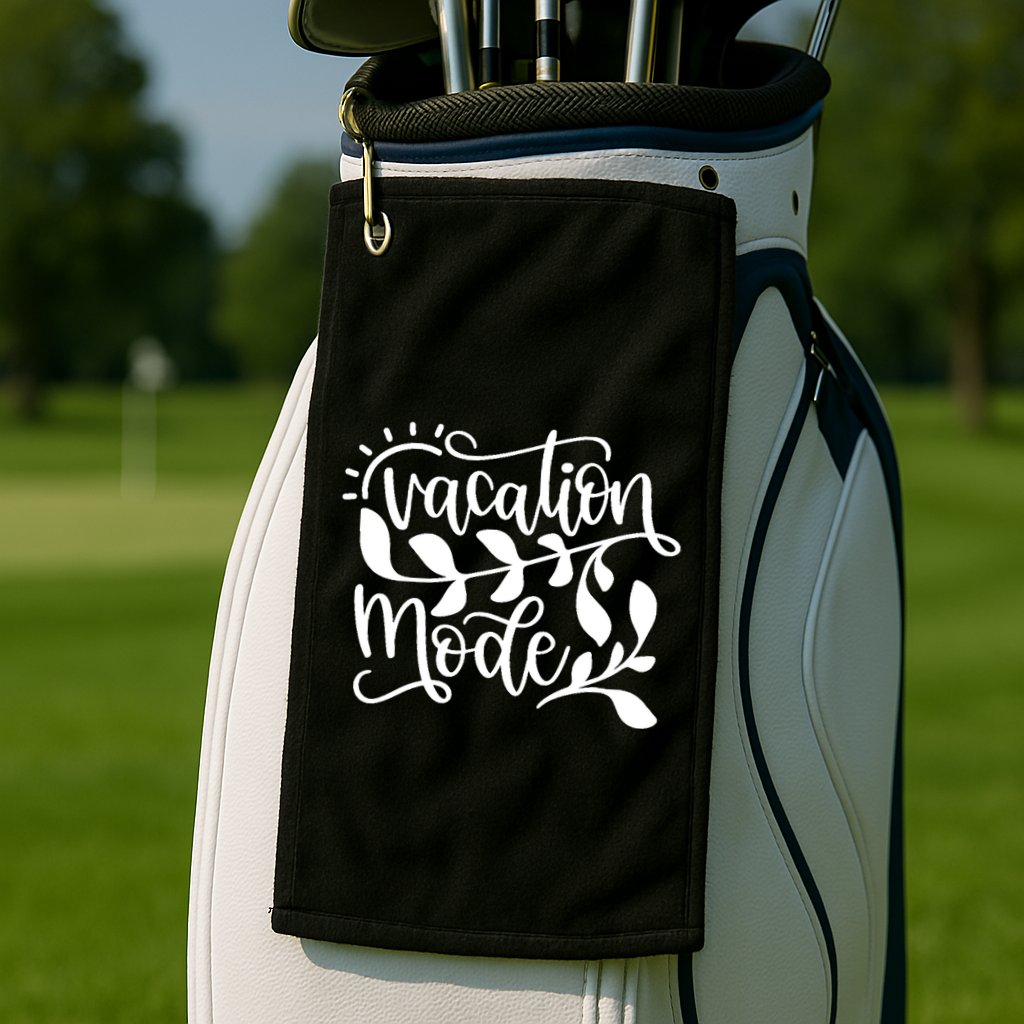 Vacation Mode Summer Break Golf Towel