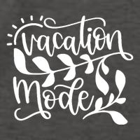 Vacation Mode Summer Break Vector Backpack