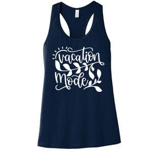 Vacation Mode Summer Break Women's Racerback Tank