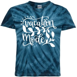 Vacation Mode Summer Break Kids Tie-Dye T-Shirt