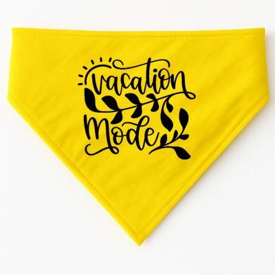 Vacation Mode Summer Break USA-Made Doggie Bandana