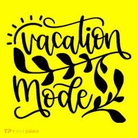 Vacation Mode Summer Break Button