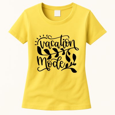 Vacation Mode Summer Break Womens T-Shirt