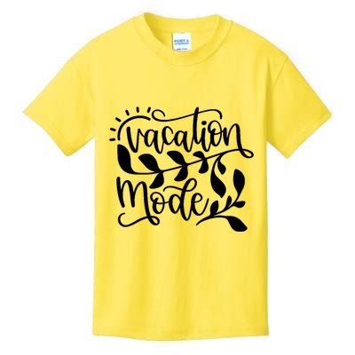 Vacation Mode Summer Break Kids T-Shirt