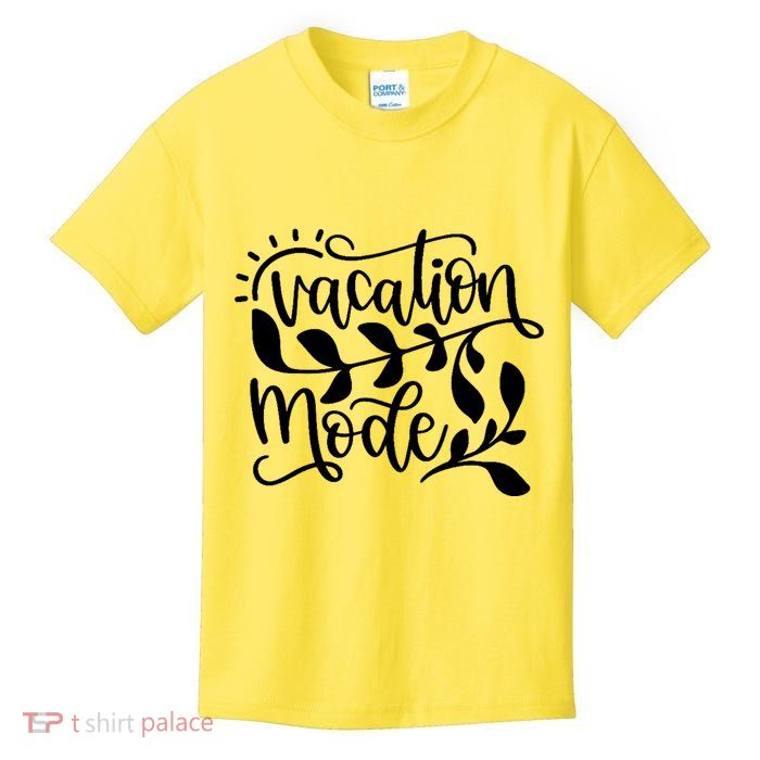 Vacation Mode Summer Break Kids T-Shirt
