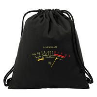 V.U Meter Sound Engineer Analog Drawstring Bag