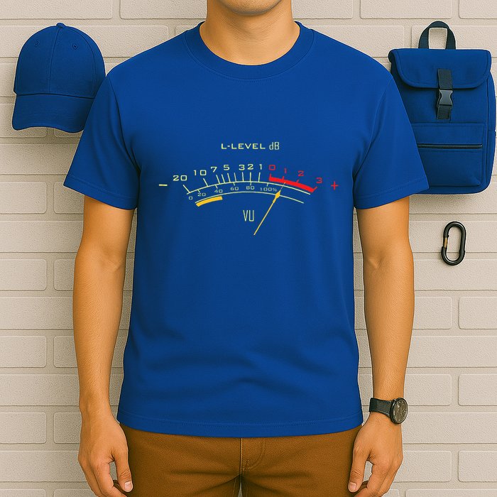 V.U Meter Sound Engineer Analog T-Shirt