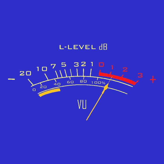 V.U Meter Sound Engineer Analog 16 in Basic Backpack