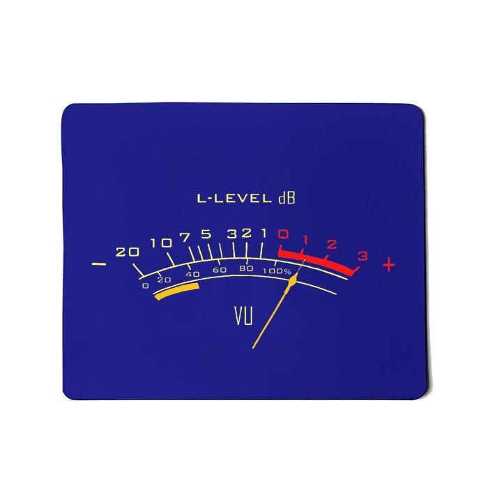 V.U Meter Sound Engineer Analog Mousepad