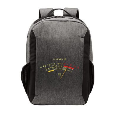 V.U Meter Sound Engineer Analog Vector Backpack