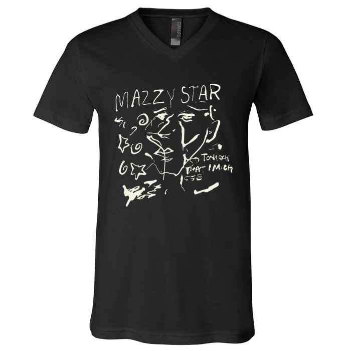 Vintage Mazzy Star Fade Into You 90s Rock Ban V-Neck T-Shirt