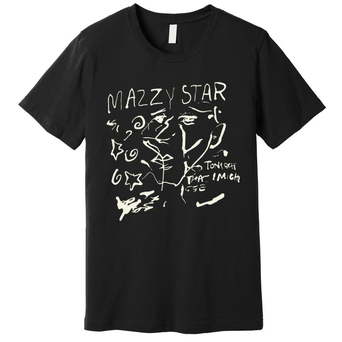 Vintage Mazzy Star Fade Into You 90s Rock Ban Premium T-Shirt