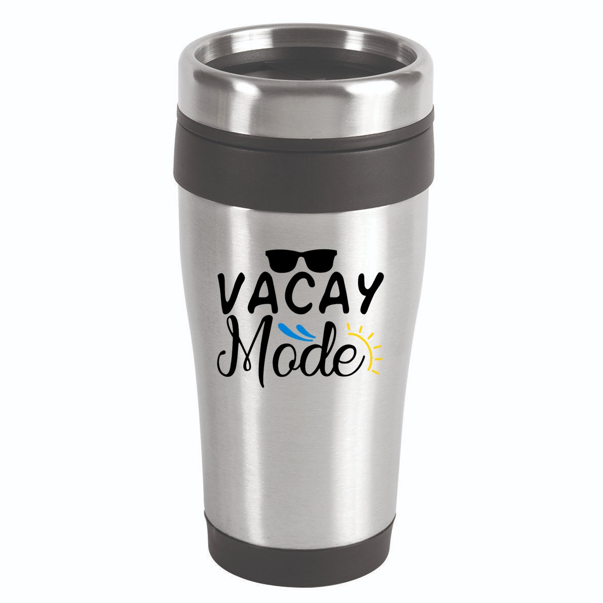 Vacay Mode Summer Vacation 16oz Travel Tumbler