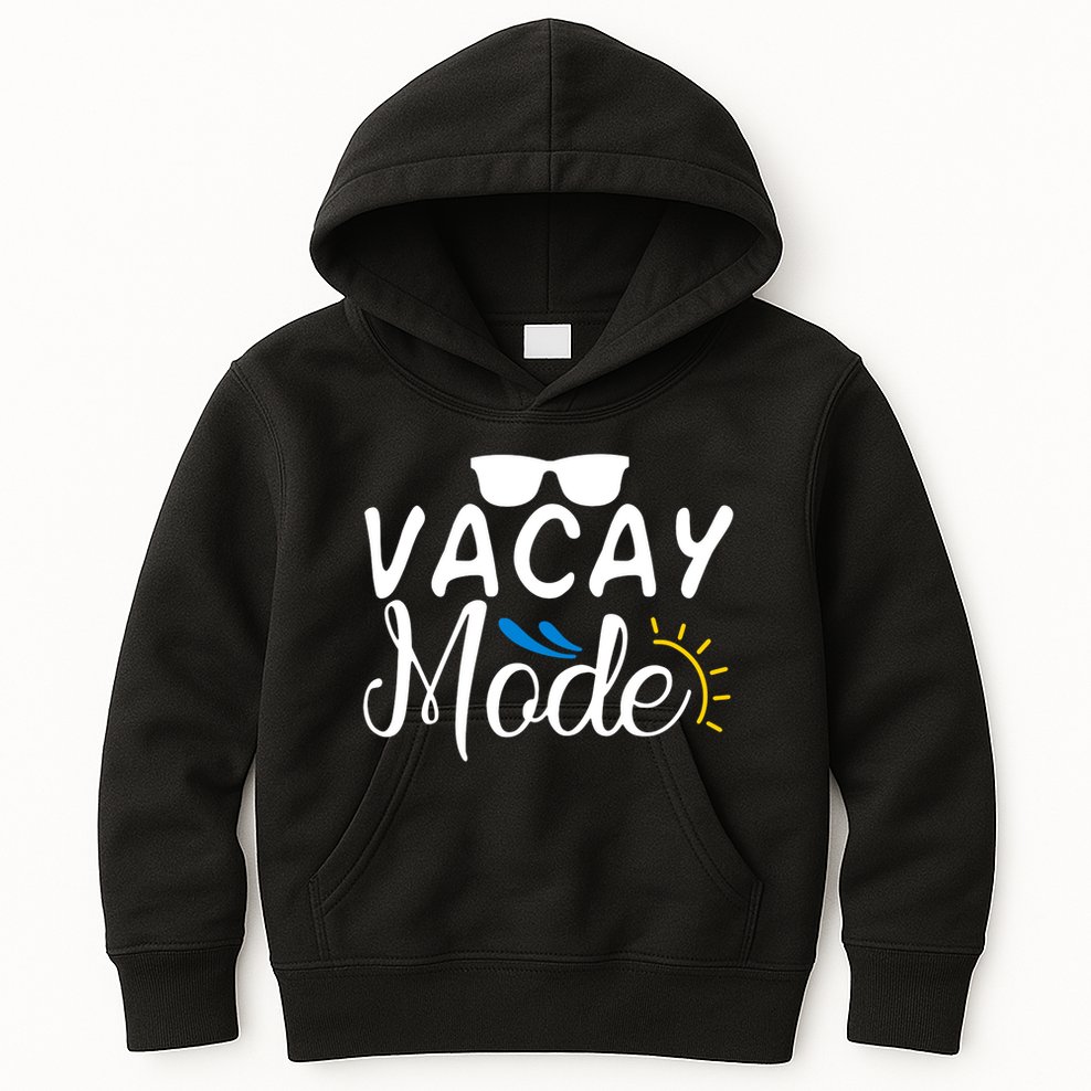 Vacay Mode Summer Vacation Kids Hoodie