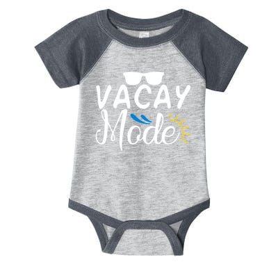 Vacay Mode Summer Vacation Infant Baby Jersey Bodysuit