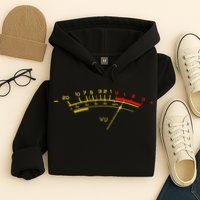 VU Meter Sound Level Studio Hoodie