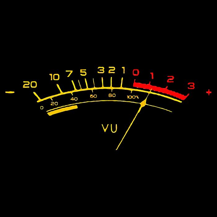 VU Meter Sound Level Studio Hoodie