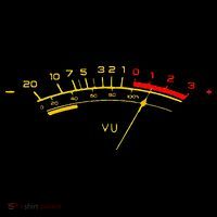 VU Meter Sound Level Studio Tie-Dye T-Shirt